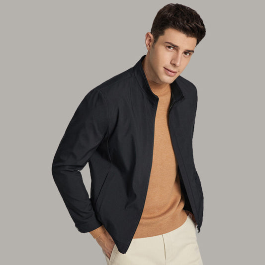 Minimal Zip Dad Jacket